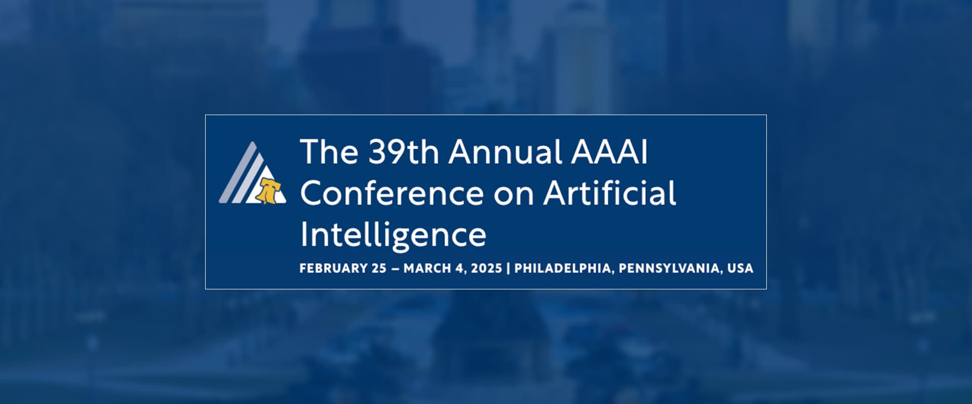39th Annual AAAI Conference on Artificial Intelligence